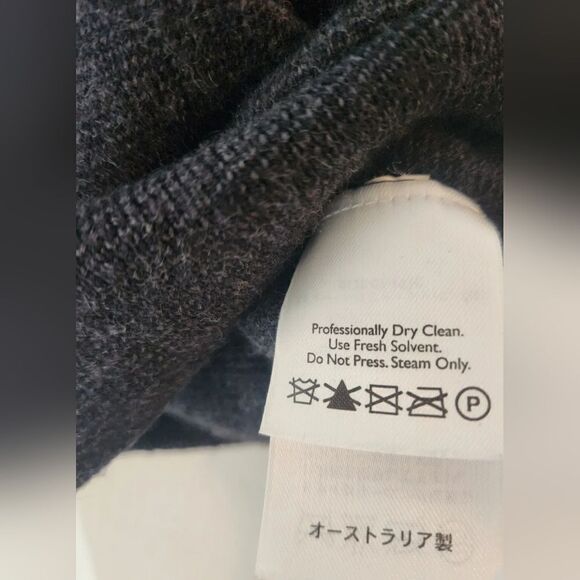 Eddie Bauer XL AnchorGray Fine Italian MerinoWool Lslv Turtleneck Women Sweater - Picture 5 of 5